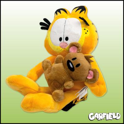 Show full view: Garfield Nesting Squeaky Dog Plush Toy slide 4 of 6