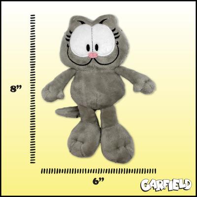 Show full view: Garfield Nermal Squeaky Dog Plush Toy slide 5 of 6