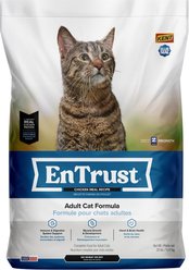 Kent / Blue Seal EnTrust Chicken Meal Recipe No Soy or Wheat Dry Cat Food, 20-lb bag