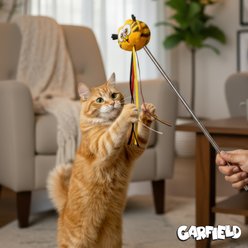 Baby Garfield Ribbon Cat Teaser Toy slide 2 of 6