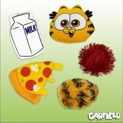 Baby Garfield Favorite Things Plush Cat Toy with Catnip, 5 count slide 2 of 6