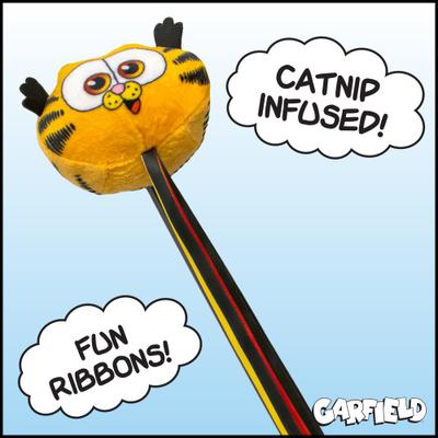 Show full view: Baby Garfield Ribbon Cat Teaser Toy slide 2 of 6