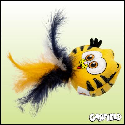 Show full view: Baby Garfield Kicker Feather Cat Teaser Toy slide 5 of 7
