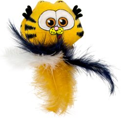 Baby Garfield Kicker Feather Cat Teaser Toy