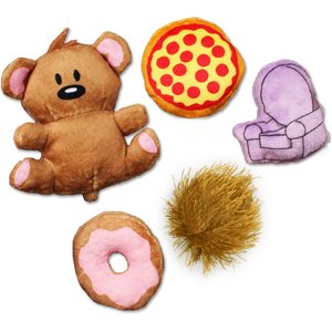 Garfield Garfield's Favorites Plush Cat Toy with Catnip, 5 count
