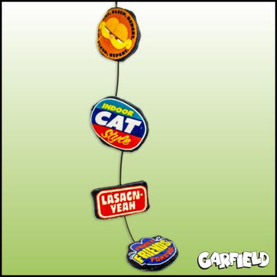 Show full view: Baby Garfield Sayings Cat Teaser Toy, 5 count slide 4 of 6