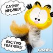 Show in main carousel: Garfield Rattle Ball Cat Plush Kicker Toy with Catnip slide 2 of 6