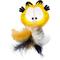 Show in main carousel: Garfield Rattle Ball Cat Plush Kicker Toy with Catnip slide 1 of 7