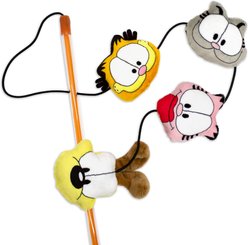 Garfield Character Face Plush Cat Teaser Toy