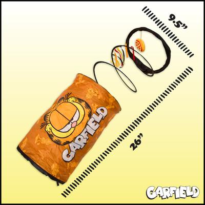 Show full view: Garfield Crinkle Pizza Cat Tunnel Toy slide 5 of 6