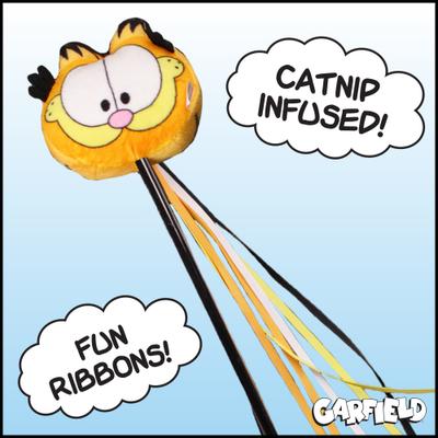 Show full view: Garfield Plush Cat Teaser Toy slide 2 of 6
