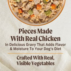 Merrick Kitchen Comforts Chicken & Rice Wet Dog Food, 12.7-oz can, case of 12 slide 2 of 7