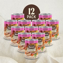 Merrick Kitchen Comforts Healthy Grains Turkey Meatloaf with Brown Rice Wet Dog Food, 12.7-oz can, case of 12 slide 2 of 9