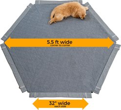 MyPet SecureMat Hexagon Petyards Exercise Pen Dog Mat, Graphite Grey slide 2 of 9
