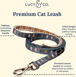 Lucy & Co. Take a Hike Cat Leash, Large slide 2 of 3