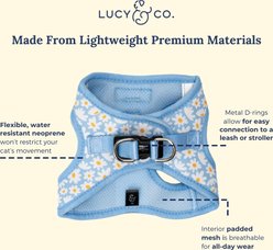 Lucy & Co. Simply Splendid Step-in Cat Harness, Large slide 2 of 8