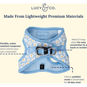 Lucy & Co. Simply Splendid Step-in Cat Harness, X-Small