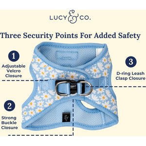 Lucy & Co. Simply Splendid Step-in Cat Harness, X-Small