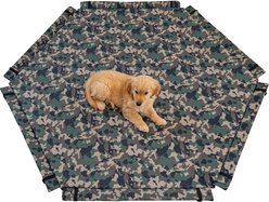 MyPet SecureMat Hexagon Petyards Exercise Pen Dog Mat, Camo Green