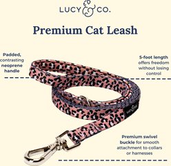 Lucy & Co. Wild Side Cat Leash, Small slide 2 of 3
