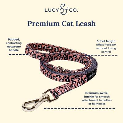 Show full view: Lucy & Co. Wild Side Cat Leash, Small slide 3 of 4