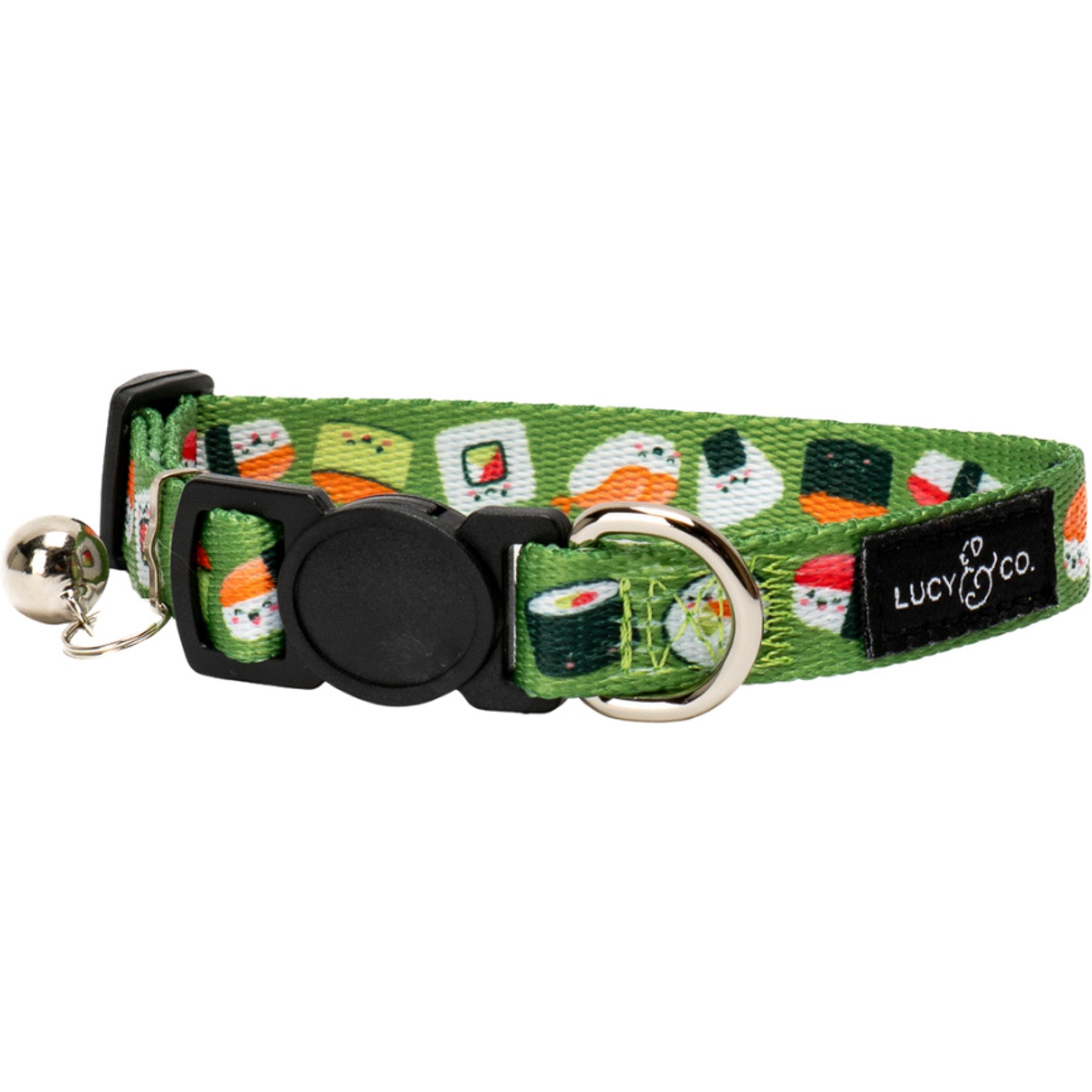 Lucy & Co. How I Roll Breakaway Cat Collar, Large
