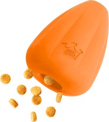 Chew King by Mammoth Premium Bacon Flavored Extremely Durable Natural Rubber Tough Treat Dog Chew Toy, Orange, Medium slide 2 of 6