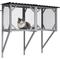 Show in main carousel: Yafylly Catio Wooden Hammock Cat Window Perch, Grey, Medium slide 4 of 6