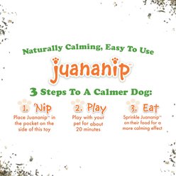 Doggijuana Christmas Tuffer Chewer Mini Stocking Stuffer Tough Chew Dog Toy, Green, Medium slide 2 of 6