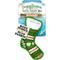 Show in main carousel: Doggijuana Christmas Tuffer Chewer Mini Stocking Stuffer Tough Chew Dog Toy, Green, Medium slide 1 of 6