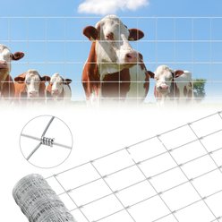 LIZEVINC Advanced Weave Galvanized Cattle Fence, 4 x 164-ft slide 2 of 5