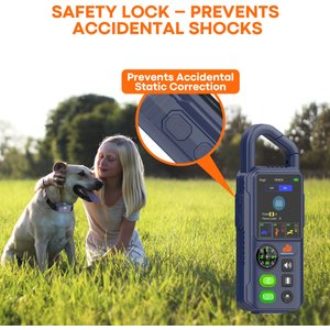 GroovyPets Wireless Dog Fence Waterproof Dog Training Collar