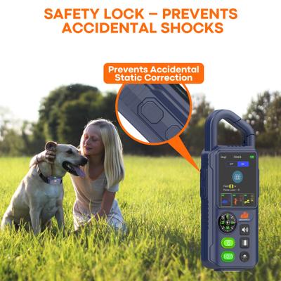 Show full view: GroovyPets 2-Dog Wireless Waterproof Dog Training Collar slide 7 of 10