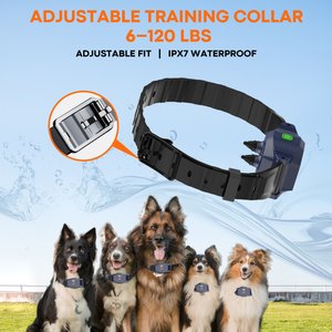 GroovyPets Wireless Dog Fence Waterproof Dog Training Collar
