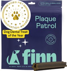 Finn Plaque Patrol Dental Sticks Dog Treats, Small, 20 count slide 1 of 9