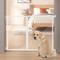 Show in main carousel: Unipaws Extendable Transparent Dog Gate, White slide 1 of 8