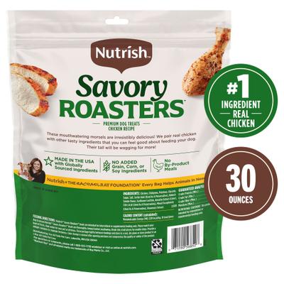 Show full view: Rachael Ray Nutrish Savory Roasters Chicken Recipe Dog Treats, 30-oz bag (Rachael Ray) slide 4 of 13
