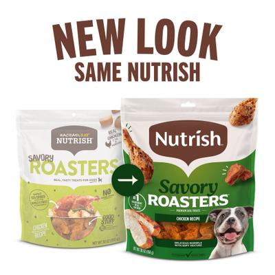 Show full view: Nutrish Savory Roasters Chicken Recipe Premium Dog Treats, 12-oz bag (Rachael Ray) slide 3 of 14