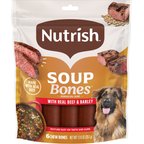 Nutrish Soup Bones Premium Beef & Barley Flavor Dog Treats, 12.6-oz bag (Rachael Ray)