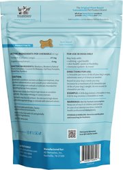 Treatibles Broad Spectrum Hemp Extract Canine Blueberry Flavored Hard Chewable Calming Supplement for Dogs, 4-mg, 45 count slide 2 of 2