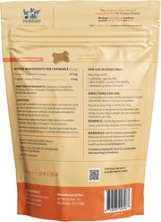 Treatibles Broad Spectrum Hemp Extract Canine Pumpkin Flavored Hard Chewable Calming Supplement for Dogs, 4-mg, 45 count slide 2 of 2