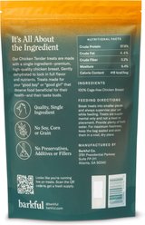 Barkful Chicken Tender Human Grade Adult Dehydrated Dog Treats, 4-oz bag slide 2 of 6