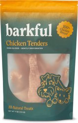 Barkful Chicken Tender Human Grade Adult Dehydrated Dog Treats, 4-oz bag