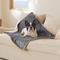 Show in main carousel: Bedsure Waterproof Sherpa Fleece Reversible Furniture Protector Dog & Cat Throw Blanket, Grey, Medium slide 5 of 9