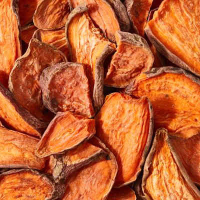 Show full view: Barkful Sweet Potato Slices Human Grade Adult Dehydrated Dog Treats, 4-oz bag slide 4 of 7