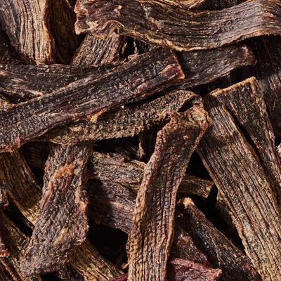 Show full view: Barkful Steak Strips Human Grade Adult Dehydrated Dog Treats, 4-oz bag slide 4 of 7