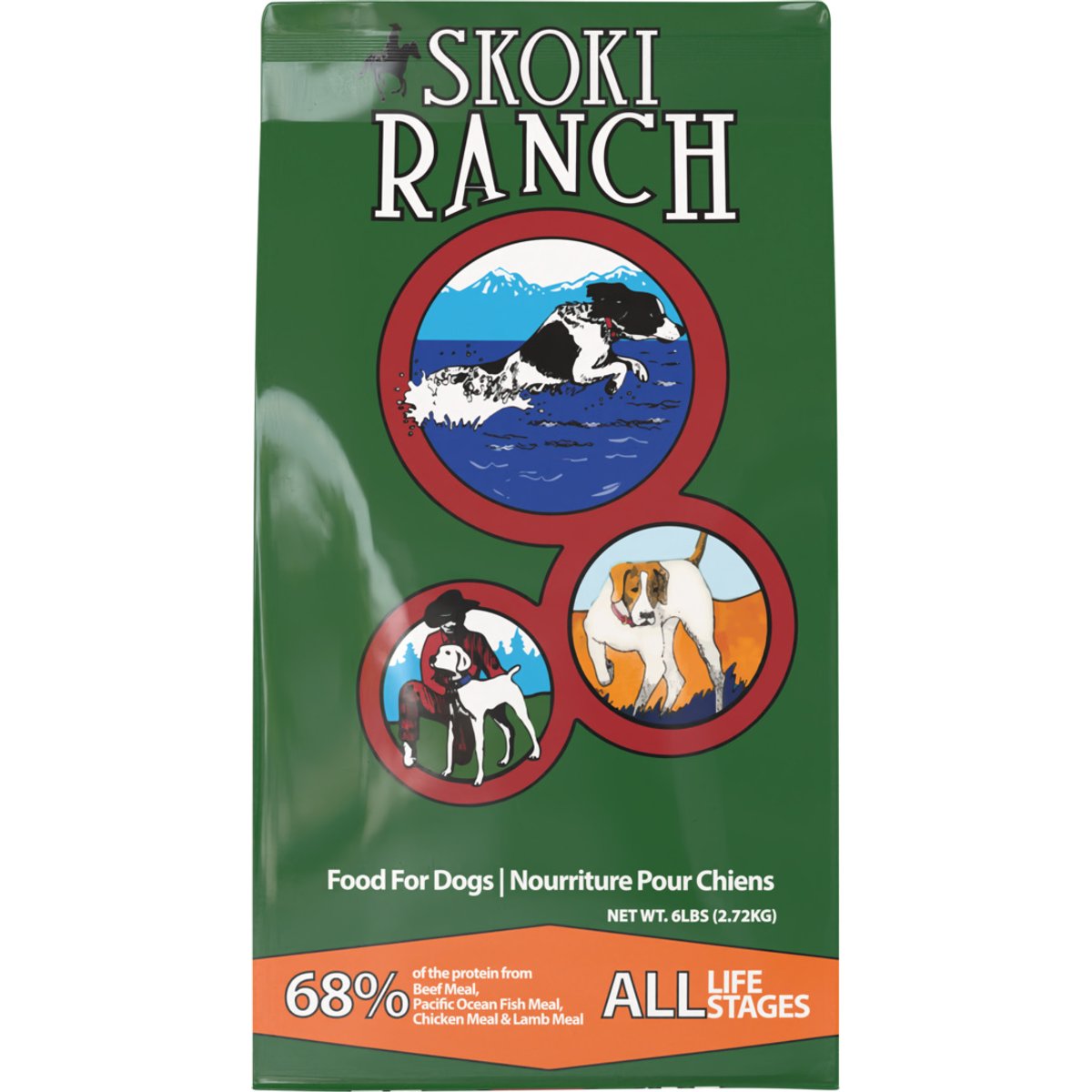 Firstmate Skoki Ranch Beef Dry Dog Food, 6-lb bag