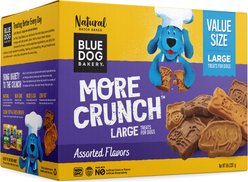 Blue Dog Bakery More Crunch Assorted Flavors Dog Treats, 5-lb box