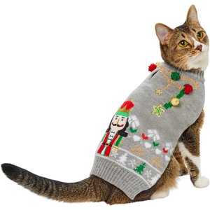 Frisco Nutcracker Dog & Cat Sweater, Small