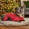Show in main carousel: Frisco Holiday Fair Isle Dog & Cat Cozy Polar Fleece PJs, DNU, XX-Large slide 5 of 8